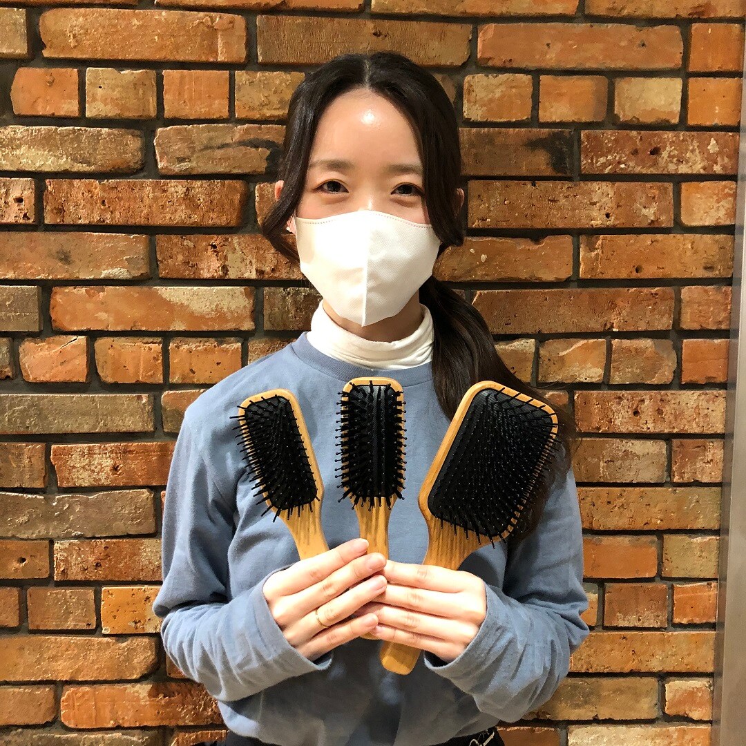近鉄あべのハルカス】 ブナ材ヘアブラシ｜スタッフのおすすめ｜無印
